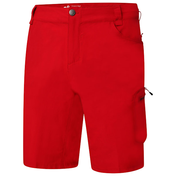 Dare 2B Tuned In II Multi Pocket Vandringsshorts för Män 42in Dange Danger Red 42in