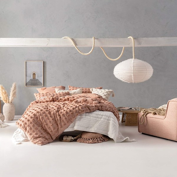 Linen House Haze Påslakanset Enkelsäng Lönn Maple Single