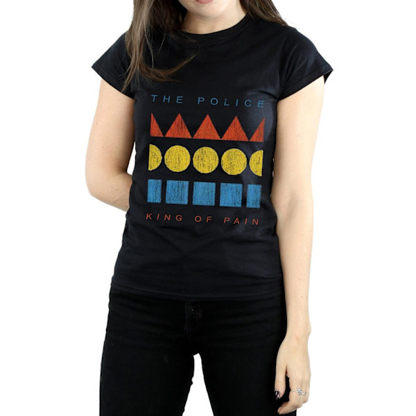The Police Dam/Damer King Of Pain Bomull T-shirt S Svart Black S