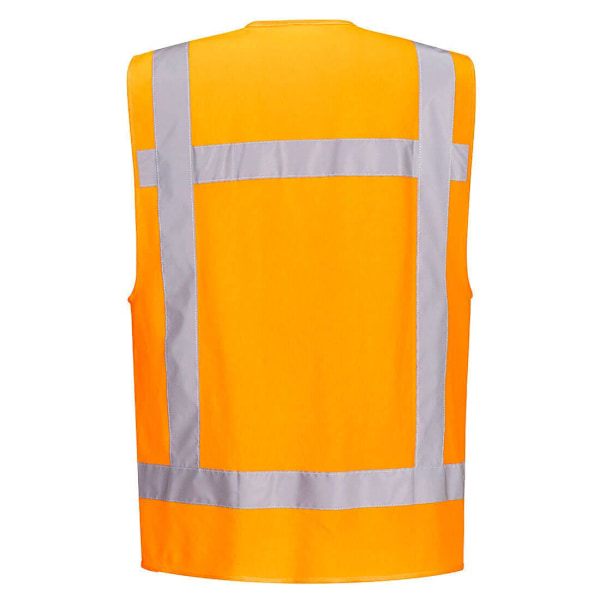 Portwest Unisex Vuxen RWS Varselväst L Orange Orange L