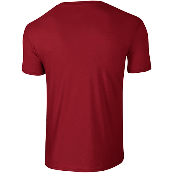 Gildan Herr Kortärmad Soft-Style T-shirt 4XL Cardinal Cardinal 4XL
