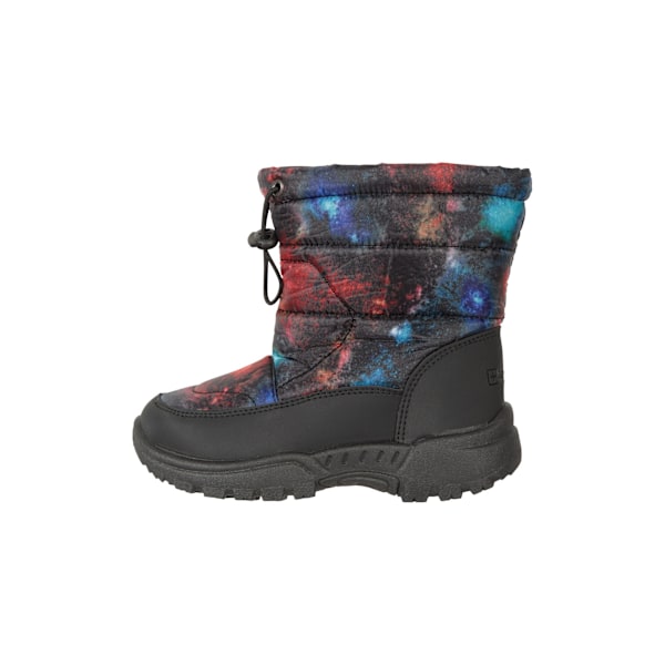 Mountain Warehouse Toddler Caribou Adaptive Tie Dye Snöskor Jet Black 8 UK Child
