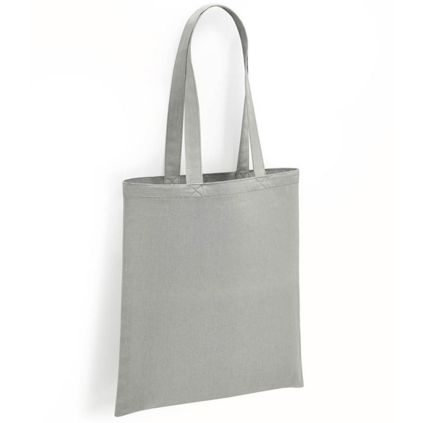 Brand Lab Ekologisk bomull Långt handtag Shopper Bag One Size Silve Silver One Size