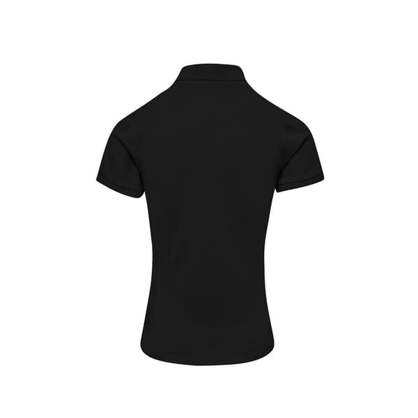 Premier Dam/Kvinnor Coolchecker Plus Piqu Polo Med CoolPlus Black S