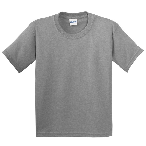 Gildan Barn Unisex Mjuk Stil T-shirt L Sport Grå (RS) Sport Grey (RS) L