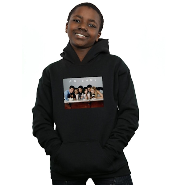 Friends Boys Group Photo Milkshakes Hoodie 9-11 år Svart Black 9-11 Years