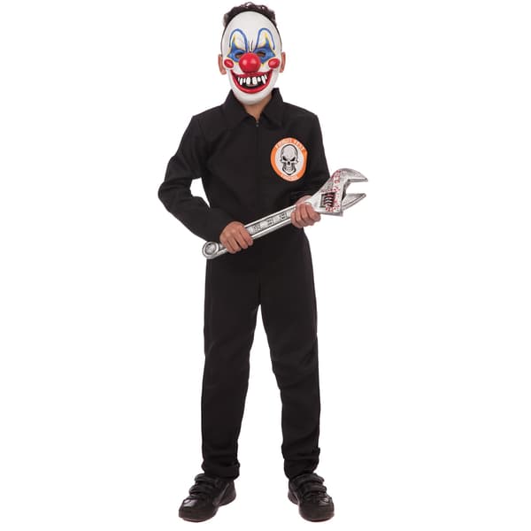 Bristol Novelty Barn/Barn Frightfest Controller Kostym M Black/White/Red/Blue M