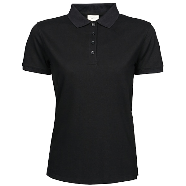 Tee Jays Dam/Kvinna Heavy Kortärmad Poloskjorta XL Svart Black XL