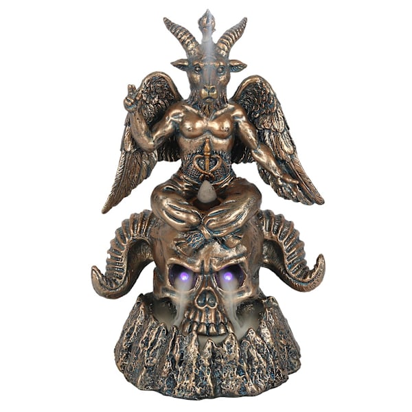 Något Annorlunda Baphomet Backflow Rökelsebrännare En Storlek B Brown One Size