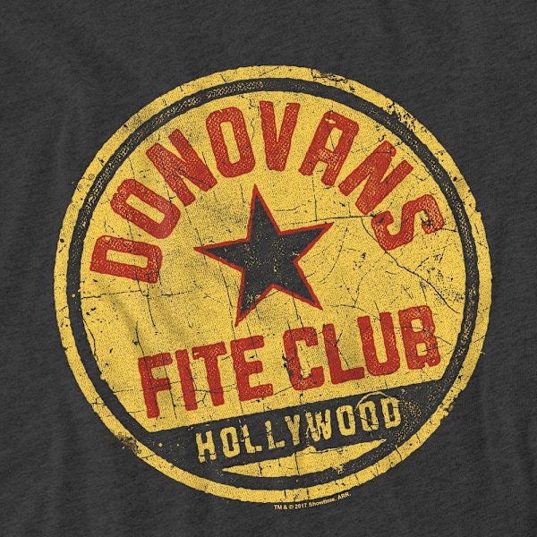 Ray Donovan Unisex Vuxen Fite Club T-Shirt L Kolgrå Charcoal L