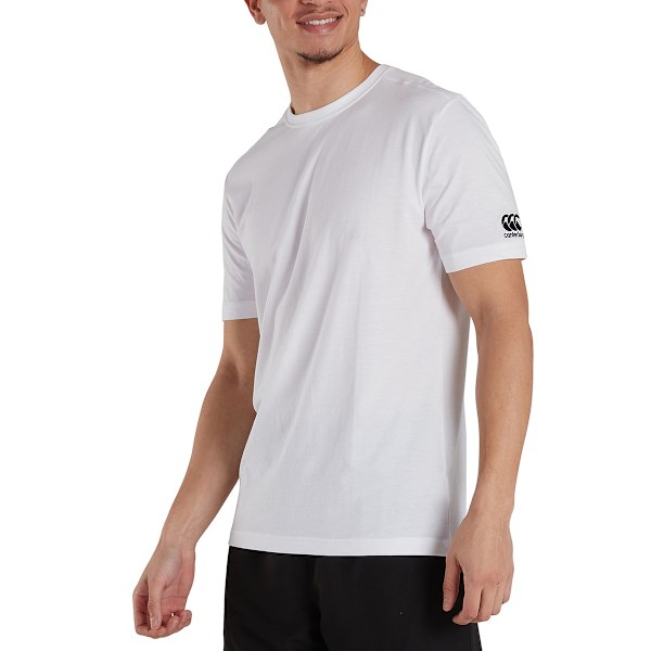 Canterbury Unisex Adult Club Plain T-Shirt 3XL Vit White 3XL