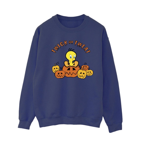 Looney Tunes Dam/Dam Twick Or Tweat Sweatshirt XL Marinblå Bl Navy Blue XL