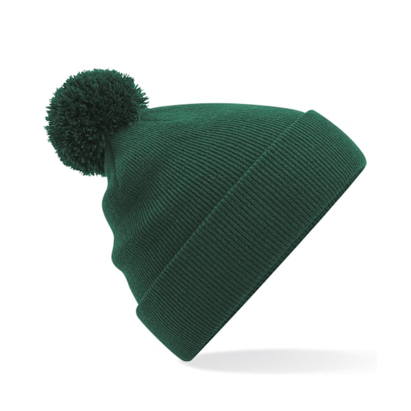 Beechfield Barn/Barn Original Pom Pom Beanie En Storlek Flaska Grön Bottle Green One Size