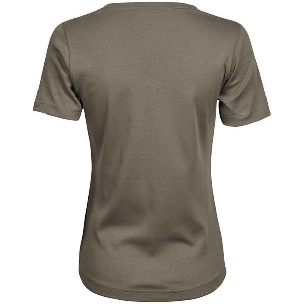 Tee Jays Dam/Damer Interlock T-Shirt S Clay Clay S