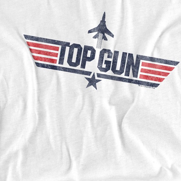 Top Gun Herr Logo T-Shirt M Vit White M