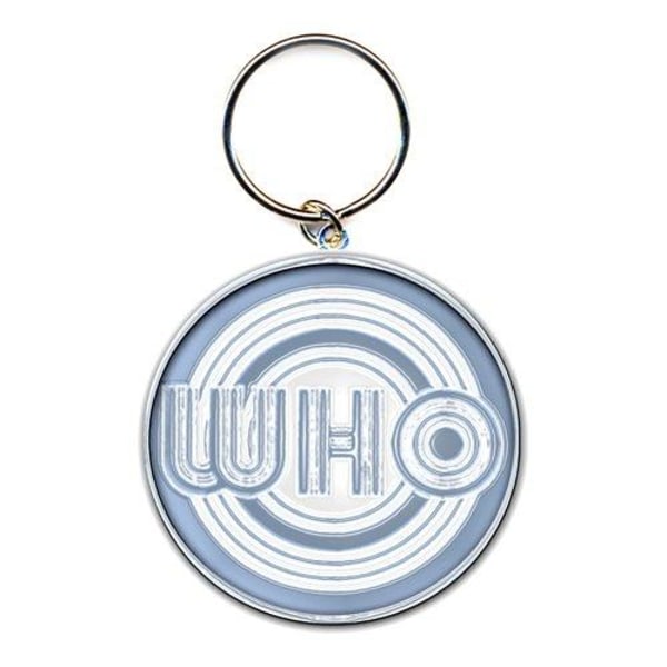The Who Circle Logo Enamel Nyckelring One Size Blå/Vit Blue/White One Size