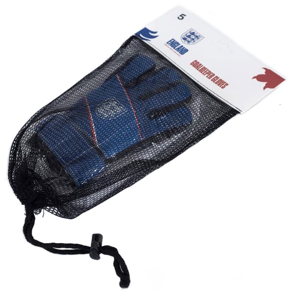 England FA Barn/Kids Målvaktshandskar 6 Blå/Vit Blue/White 6