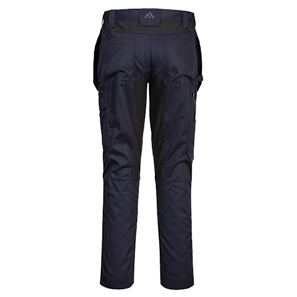 Portwest WX2 Stretch Holster Pocket Byxor 30R Mörk Marinblå Dark Navy/Black 30R