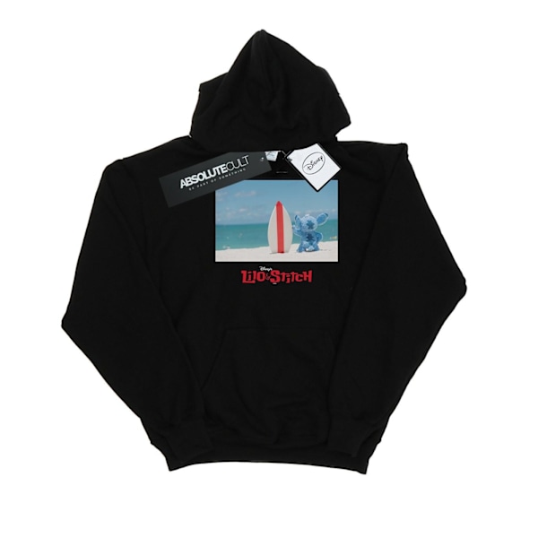 Disney Girls Lilo And Stitch Surf Beach Hoodie 12-13 År Svart Black 12-13 Years