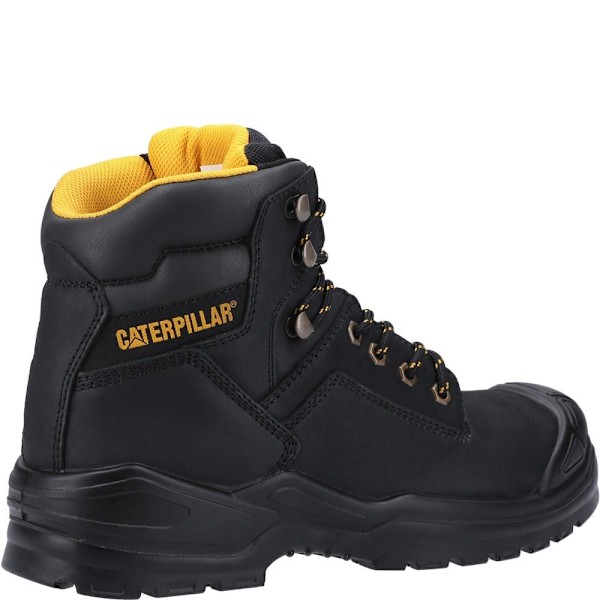 Caterpillar Mens Striver Mid S3 Läder Säkerhetskängor 9 UK Svart Black 9 UK