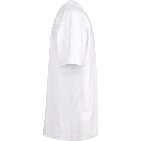 Build Your Brand Unisex Vuxen Kraftig Oversized T-shirt 4XL Vit White 4XL