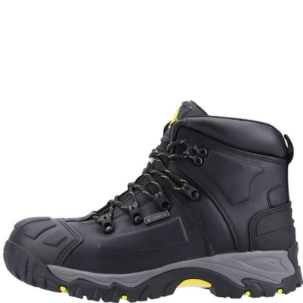 Amblers Unisex Vuxen FS32 Läder Vattentäta Säkerhetskängor 3 UK Black 3 UK