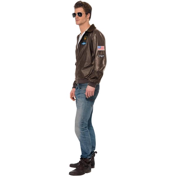 Top Gun Unisex Vuxen Kostymjacka M Brun Brown M