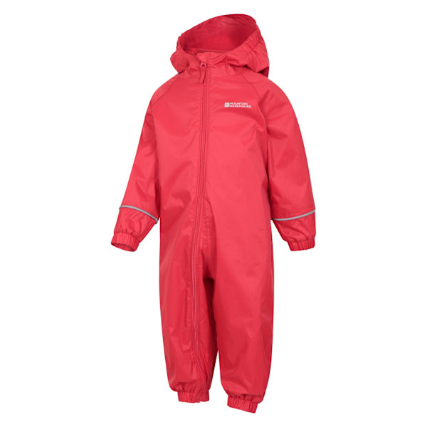 Mountain Warehouse Barnkläder/Barn Spright Vattentät Regnställ Red 18-24 Months