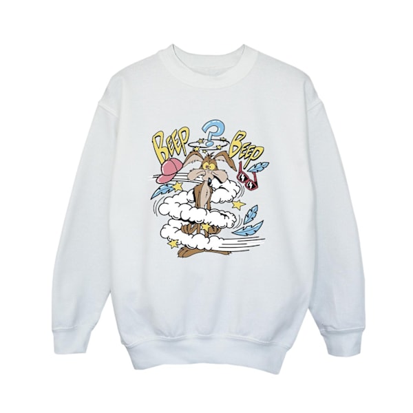 Looney Tunes Boys Coyote Daze Sweatshirt 12-13 år Vit White 12-13 Years