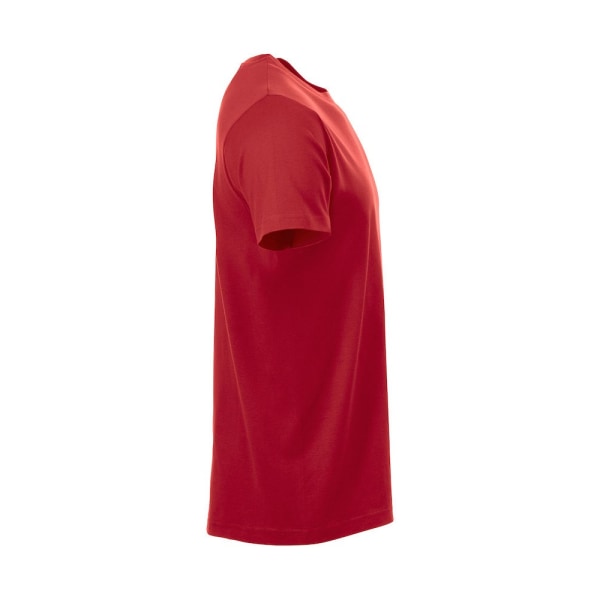 Clique Mens New Classic T-Shirt XS Röd Red XS