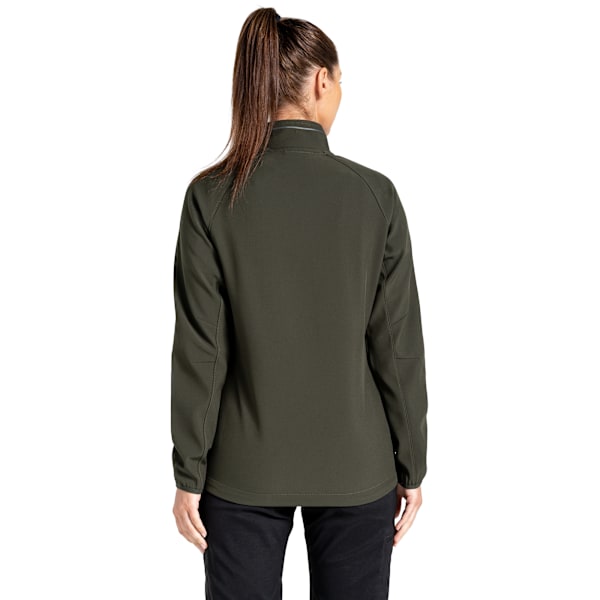 Craghoppers Womens/Ladies Expert Basecamp Soft Shell Jacket 10 Dark Cedar Green 10 UK