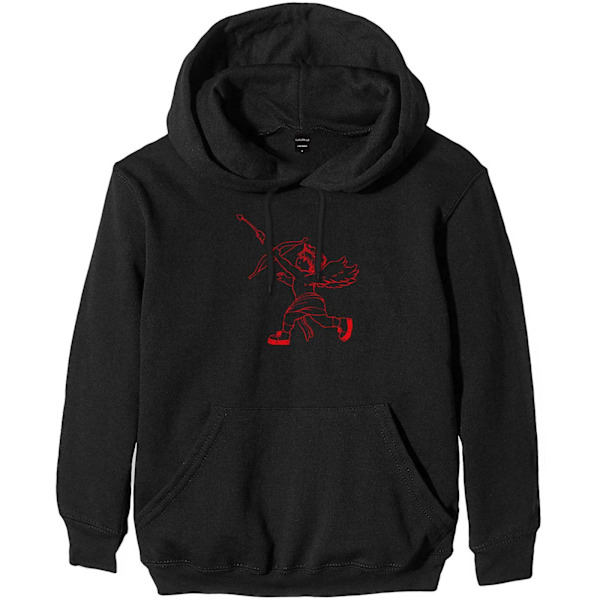 Yungblud Unisex Cupid Pullover Hoodie XXL Svart Black XXL