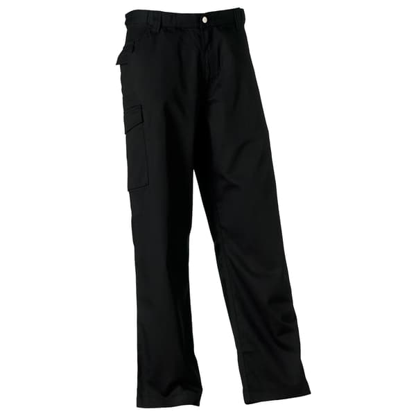 Russell Workwear Herrbyxor i Polycotton Twill (Regular) Black 30W x Regular