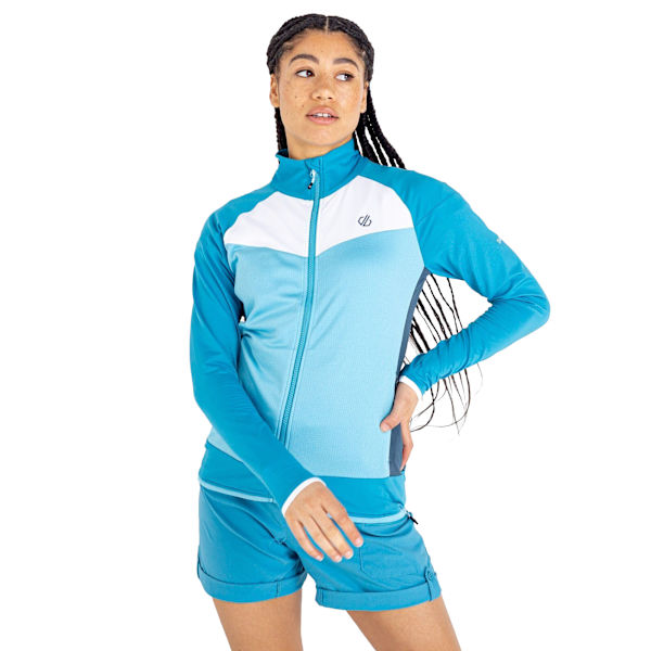 Dare 2B Dam/Dam Elation II Core Stretch Återvunnen Fleece 1 Crystal Seas/Capri Blue 16 UK