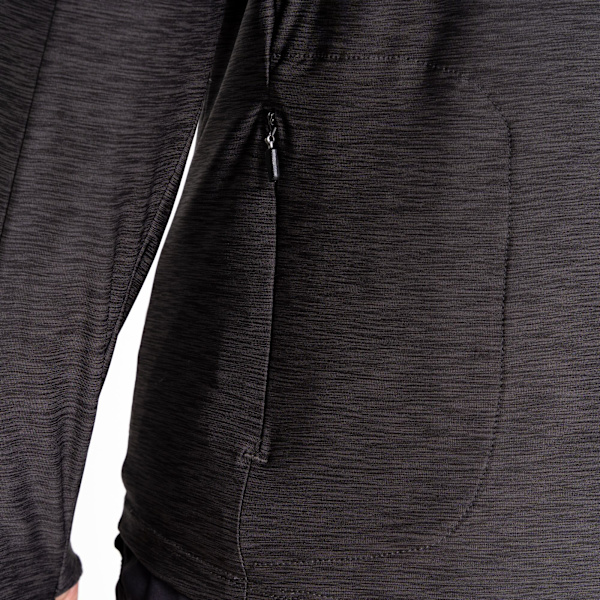 Dare 2B Herr Power Up II Lättviktsjersey XS Svart Melange Black Marl XS