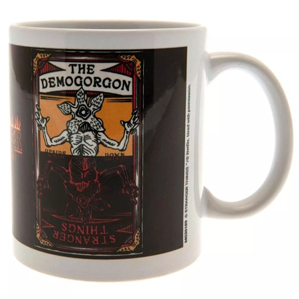 Stranger Things 4 Demogorgon Kortmugg En Storlek Flerfärgad Multicoloured One Size