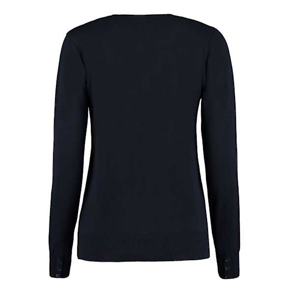 Kustom Kit Dam/Damer Arundel V-ringad kofta 10 UK Marinblå Navy 10 UK