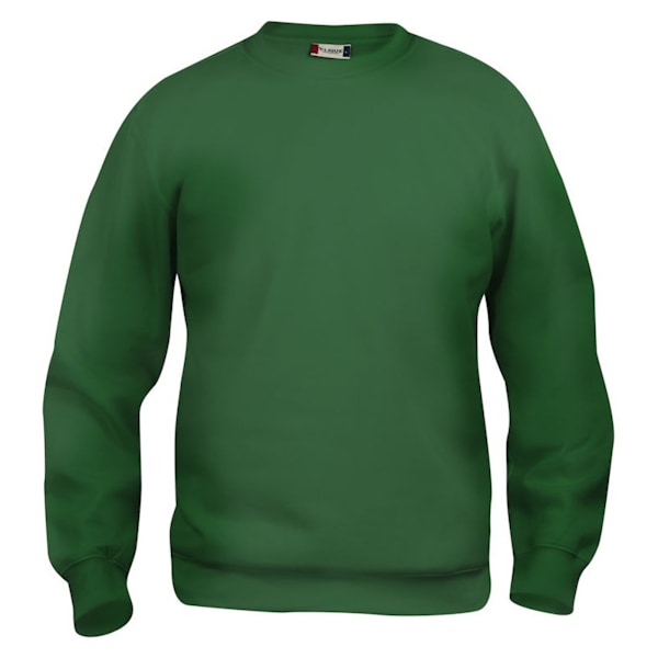 Clique Unisex Vuxen Basic Rund Hals Sweatshirt L Flaskgön Bottle Green L