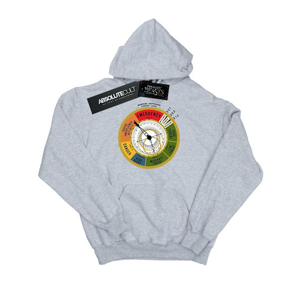 Fantastiska vidunder Mäns hotnivå Hoodie L Sports Grey Sports Grey L
