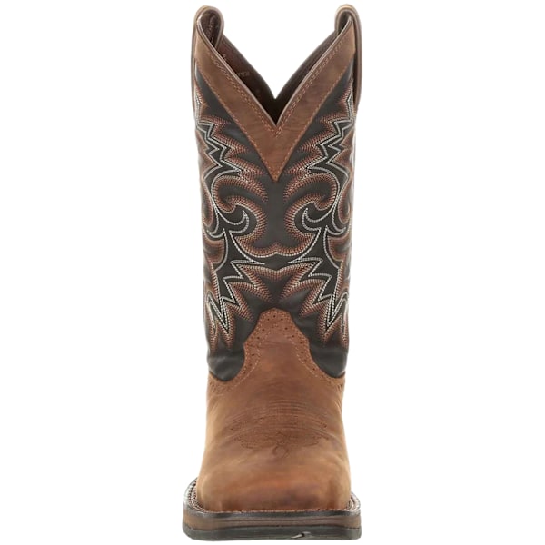 Durango Herr Rebel Cowboy Boots i Fullnarvläder 10 UK Chocol Chocolate/Midnight 10 UK