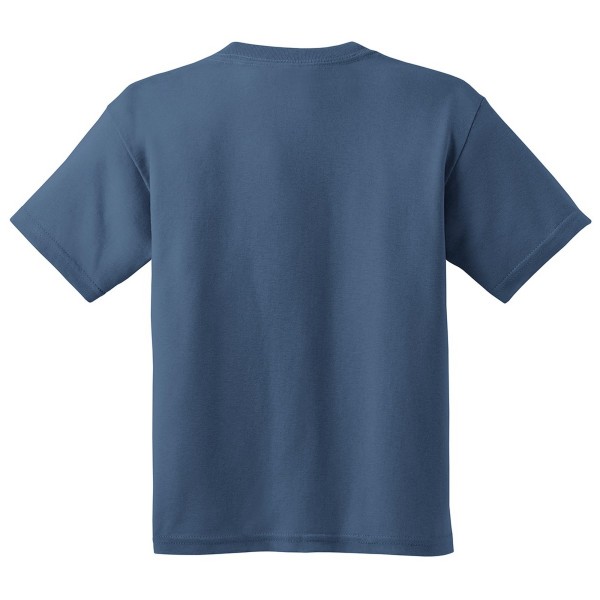 Gildan Barns Unisex T-shirt i kraftig bomull (paket med 2) S Indi Indigo Blue S