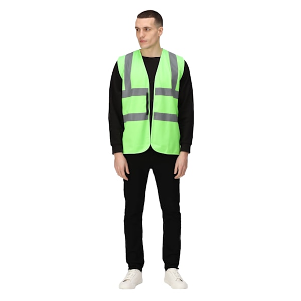 Regatta Professional Unisex Vuxen Varselväst XL Limegrön Lime Green XL