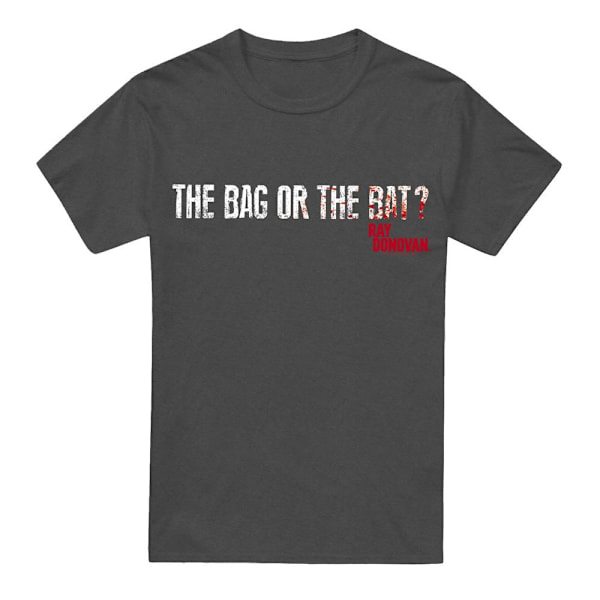 Ray Donovan Unisex Vuxen Väska Eller Fladdermus T-Shirt M Kolgrå Charcoal M