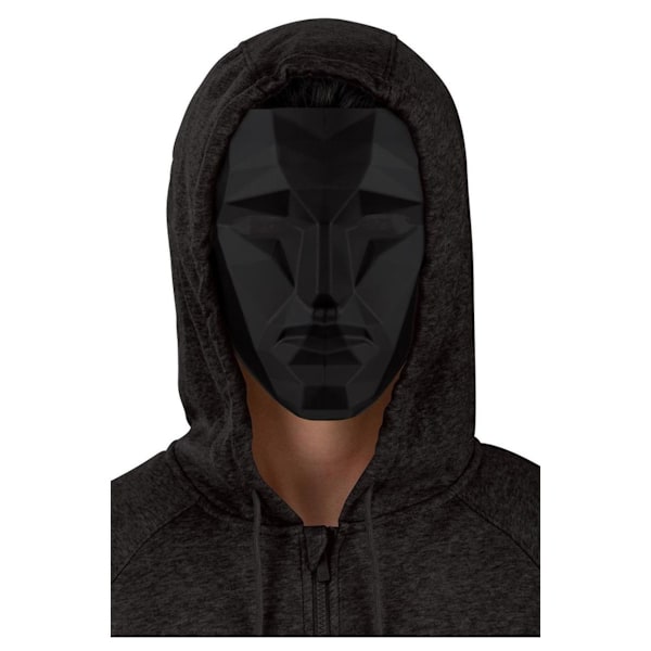 Squid Game Unisex Vuxen Front Man Mask One Size Svart Black One Size