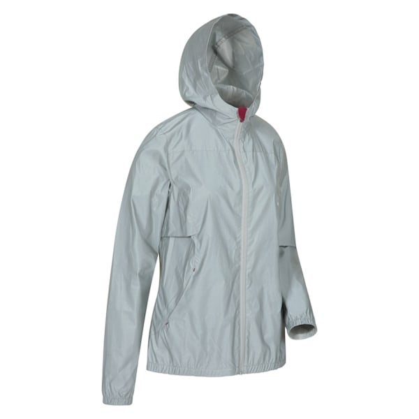 Mountain Warehouse Womens/Ladies Dashing Reflective Jacket 10 U Silver 10 UK