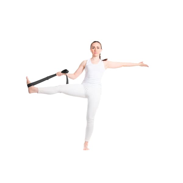 Virabha RPET Yogarem 181cm x 3.8cm Solid Black Solid Black 181cm x 3.8cm