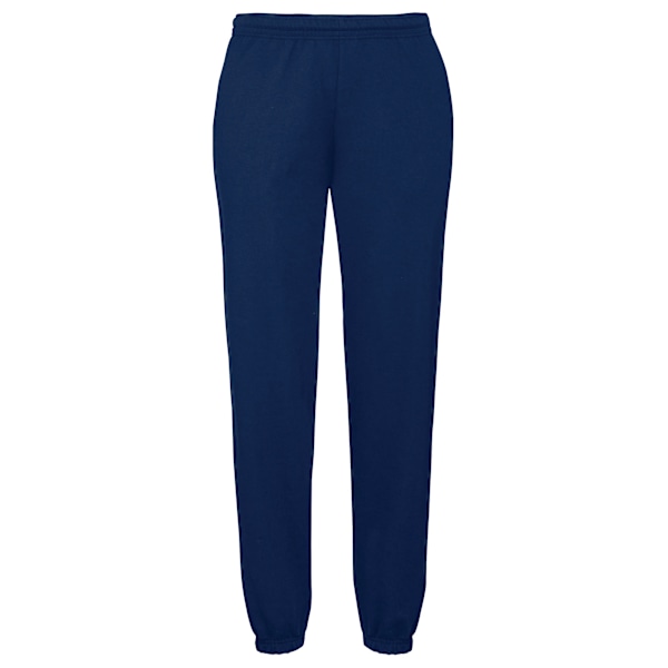 Fruit Of The Loom Herr Joggbyxor med Elastiska Muddar Navy L