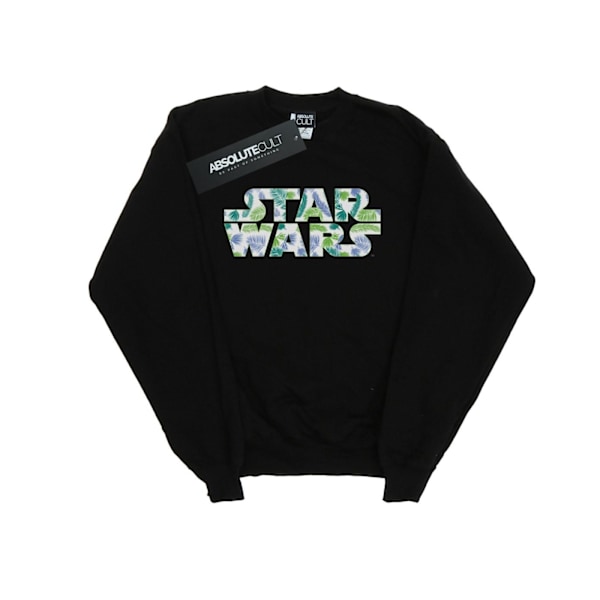 Star Wars Dam/Damer Palm Logo Sweatshirt L Svart Black L