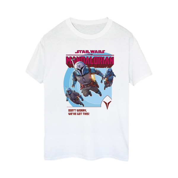 Star Wars Dam/Damer The Mandalorian We´ve Got This Bomull Boyfriend T-Shirt White XXL