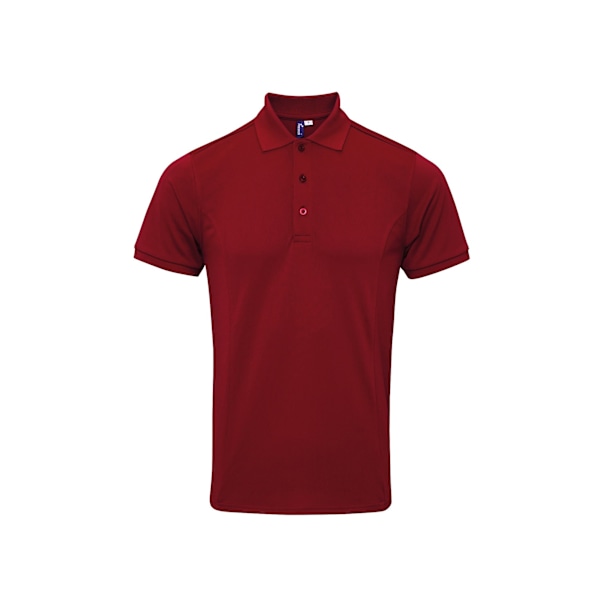 Premier Mens Coolchecker Plus Pique Polo Med CoolPlus 2XL Sapp Sapphire 2XL